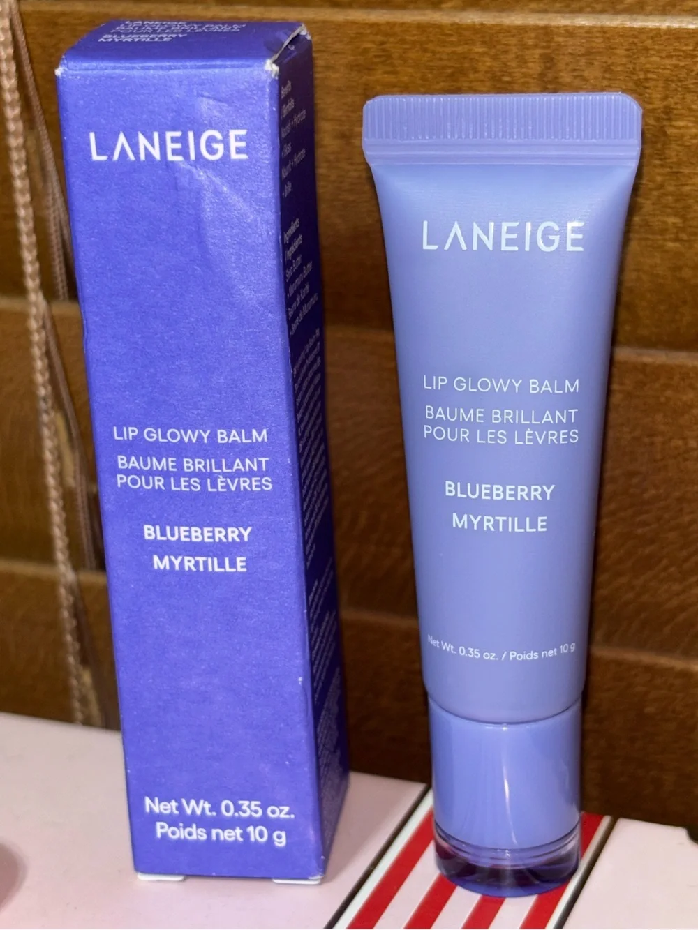 LANEIGE Lip Glowy Balm Blueberry Myrtille